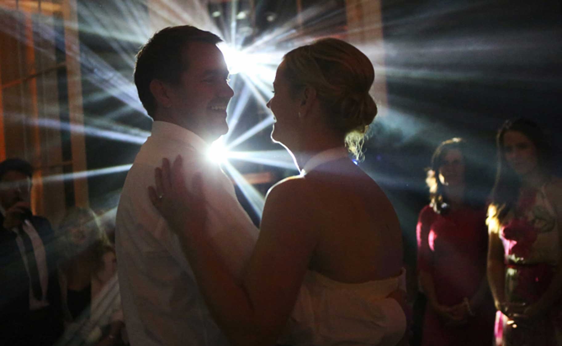 Image of a first dance at a wedding