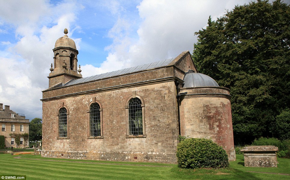 Image of the church at Babington House