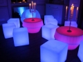 LED Furniture hire and supply or weddings, parties and events.