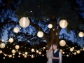 Wedding Exterior Tree Lighting