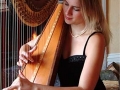 Hire a harpist for your wedding or party. Sounds lovely during a drinks reception.