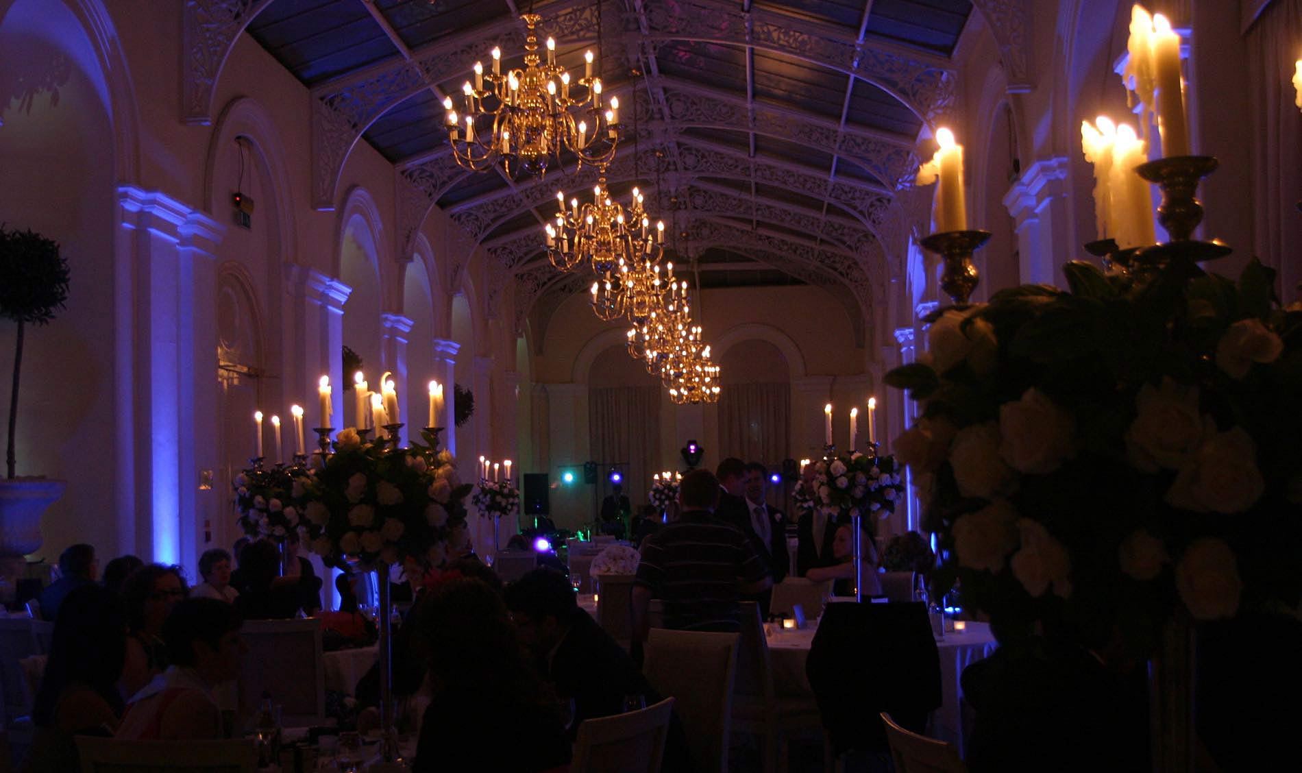 Image of a dining room at Blenheim Palace`