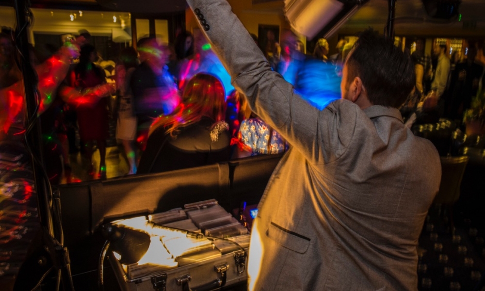 Image of James F DJ. Book him with Stylish Entertainment.