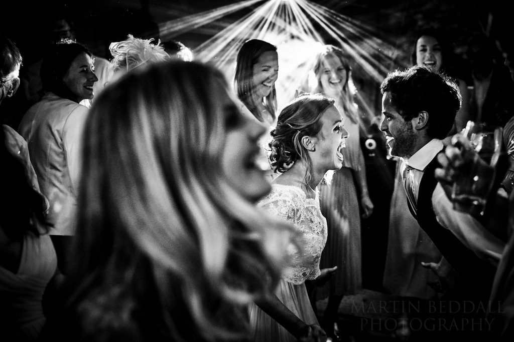 Dance-floor Wedding Lighting
